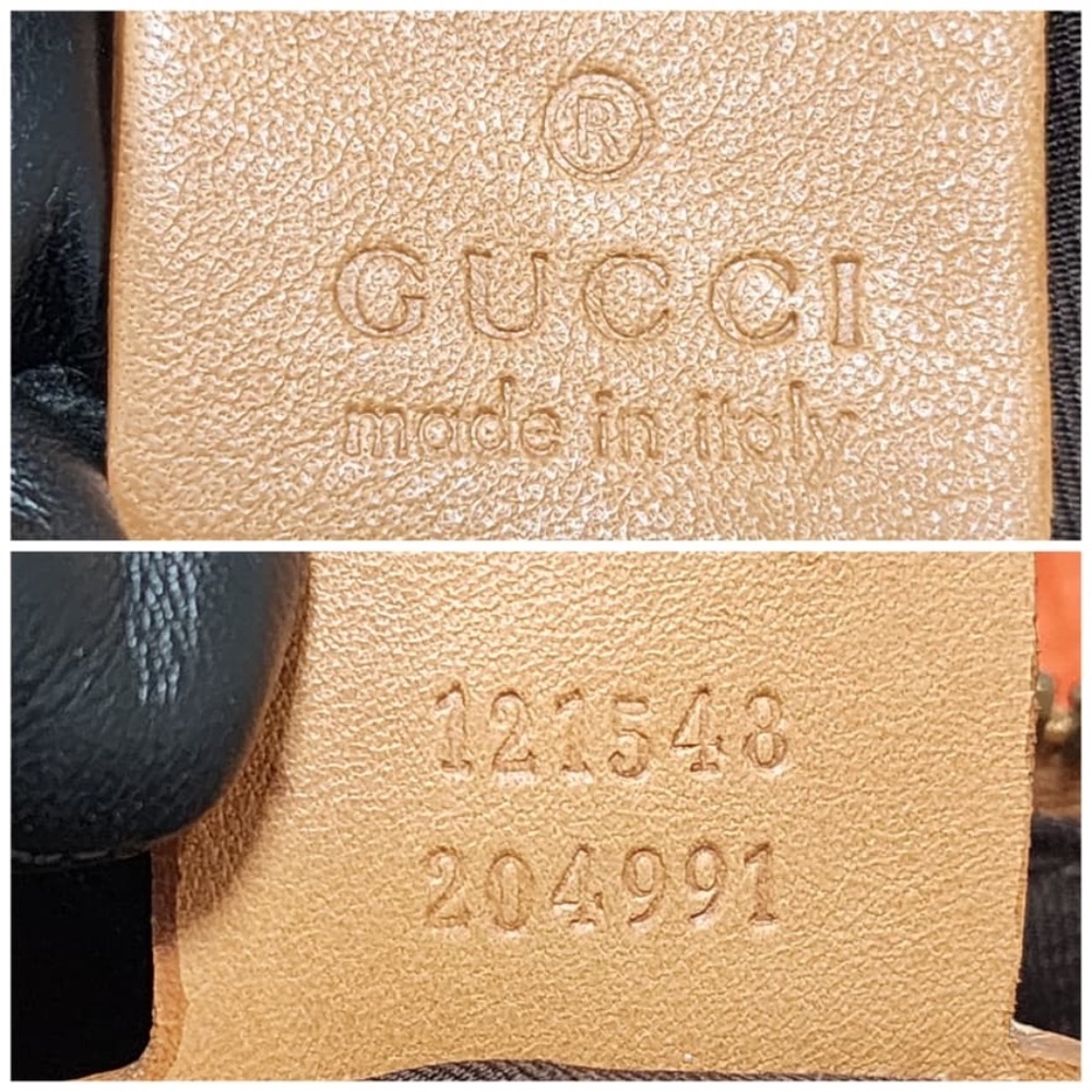 Authentic GUCCI Interlocking Canvas Shoulder Bag … - image 5